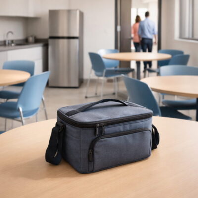 Recovering - Adult lunchbox in lunchroom